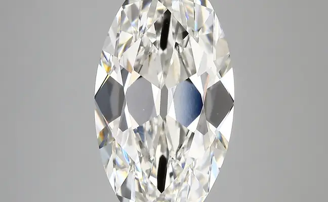 6.28ct F VVS2 Moval (IGI)