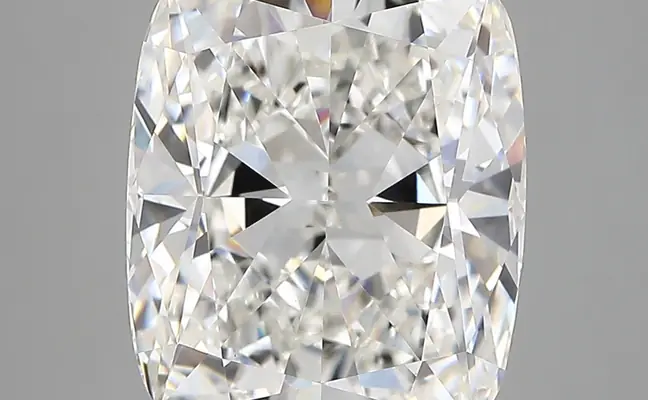 6.22ct F VVS2 Cushion (IGI)