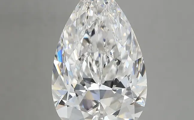 6.21ct E VVS2 Pear (IGI)
