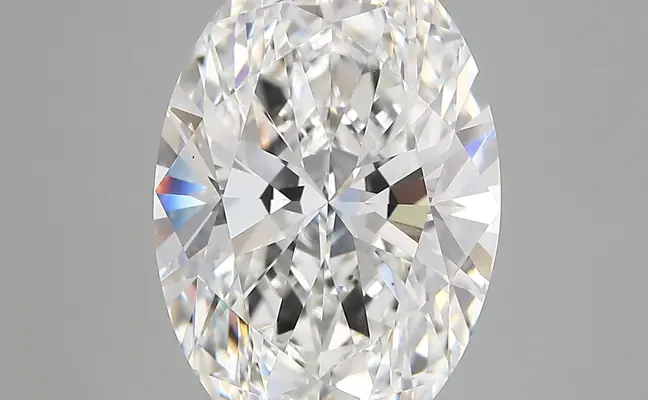 6.20ct E VS1 Oval (IGI)