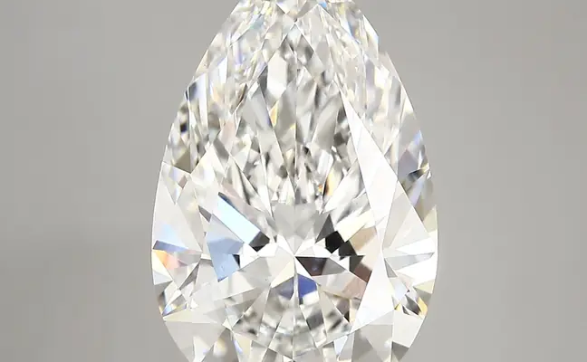 6.19ct F VS1 Pear (IGI)
