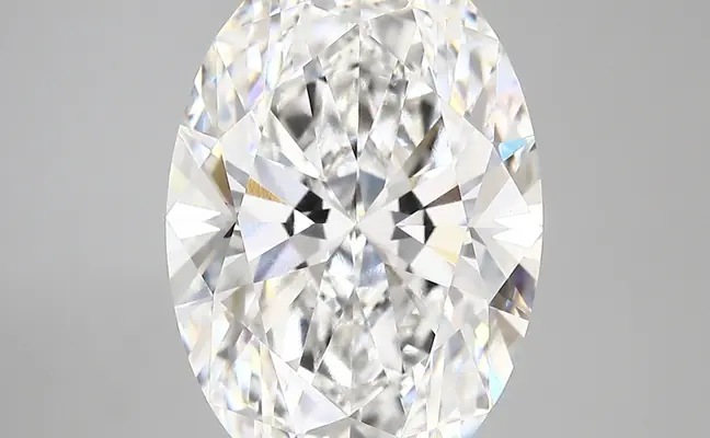 6.13ct E VVS2 Oval (IGI)