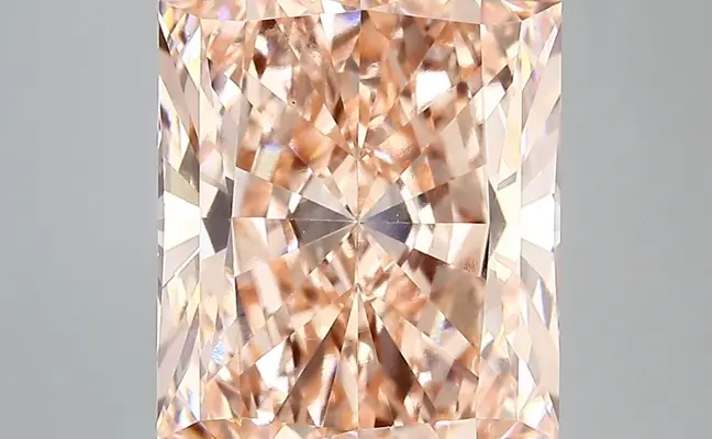 6.11ct FANCY INTENSE  PINK VS2 Radiant (IGI)