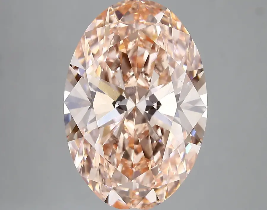 6.11ct FANCY INTENSE  PINK VS1 Oval (IGI)