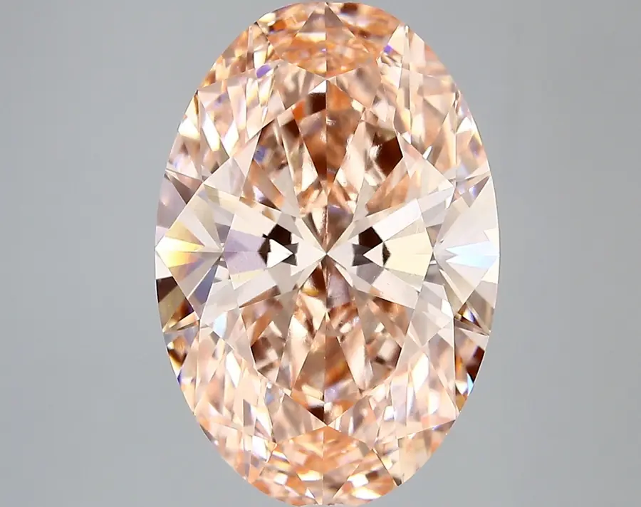6.10ct FANCY INTENSE  PINK VVS2 Oval (IGI)