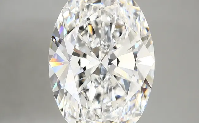 6.08ct E VS1 Oval (IGI)