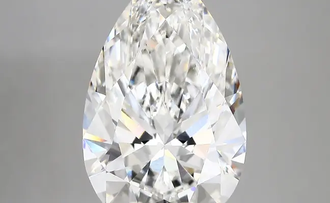 6.06ct G VVS2 Pear (IGI)