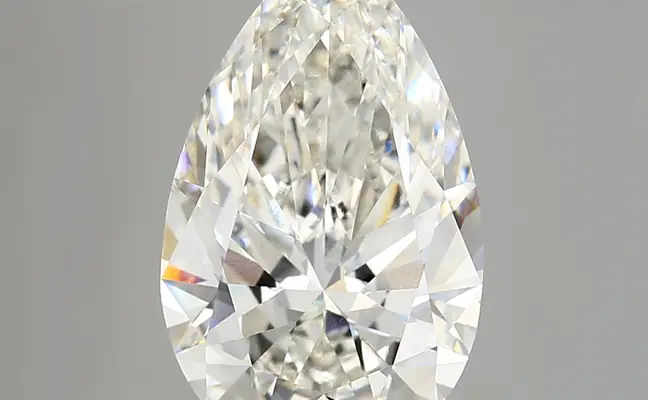 6.02ct G VVS2 Pear (IGI)