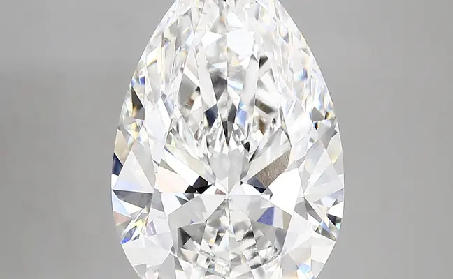 5.88ct F VVS2 Pear (IGI)