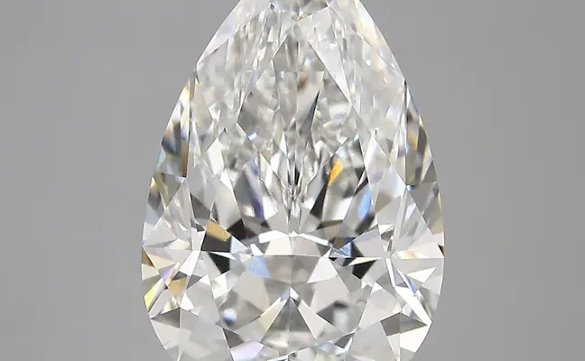 5.79ct F VVS2 Pear (IGI)