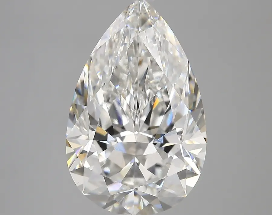5.79ct F VVS2 Pear (IGI)