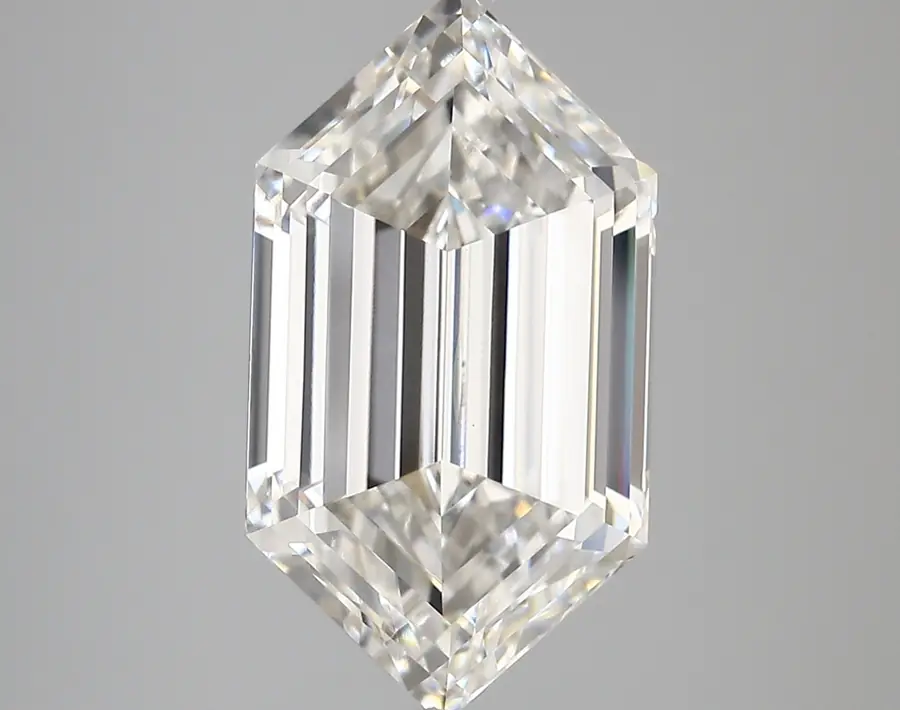5.77ct F VVS2 Long Hexagon (IGI)