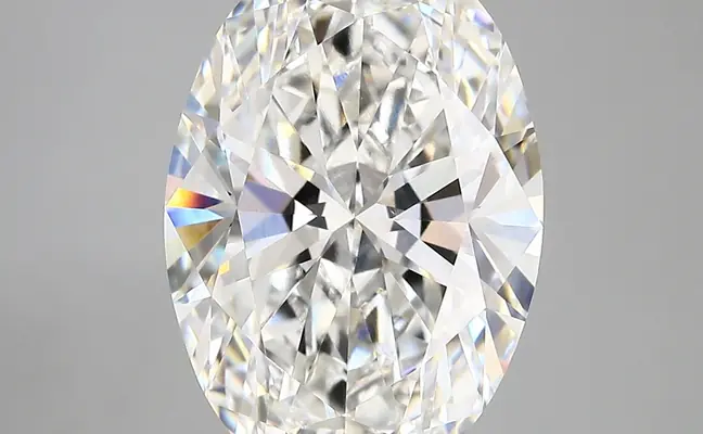 5.73ct F VVS2 Oval (IGI)