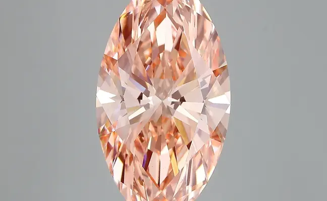 5.70ct FANCY VIVID  PINK VS1 Marquise (IGI)