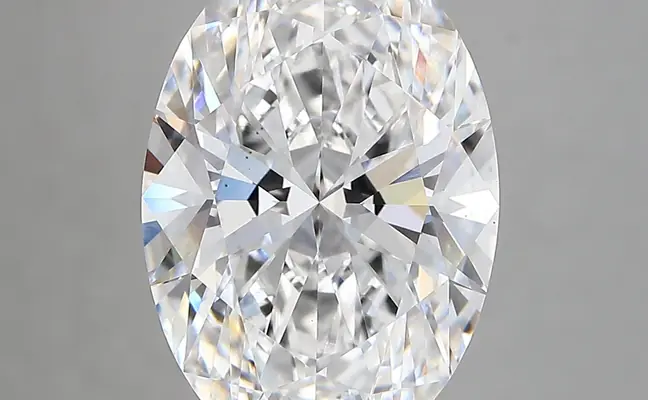 5.69ct D VS2 Oval (IGI)