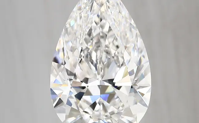 5.61ct D VS2 Pear (IGI)