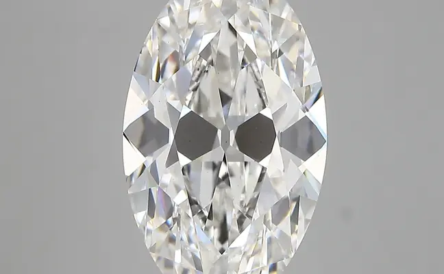 5.61ct F VS1 Moval (IGI)