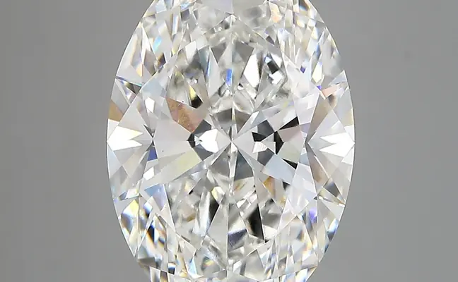 5.58ct F VS1 Oval (IGI)