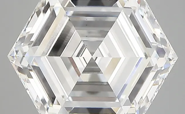 5.55ct D VVS2 Hexagon (IGI)