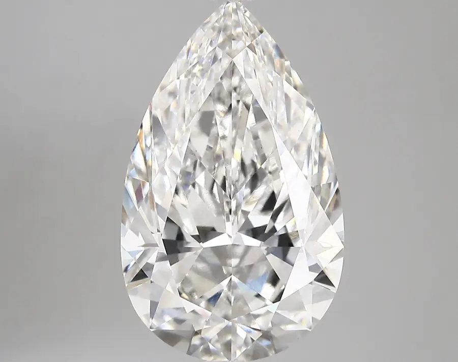 5.54ct F VS1 Pear (IGI)