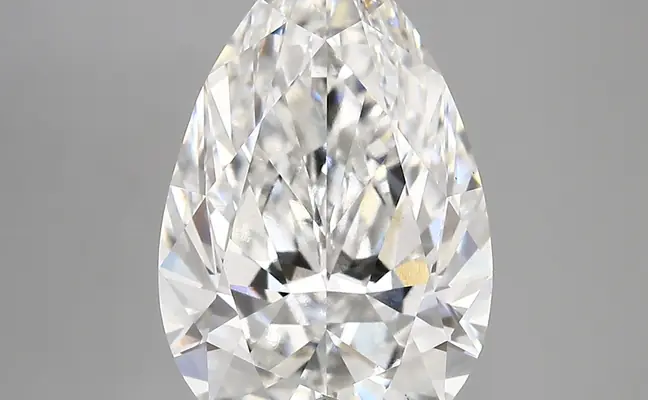 5.53ct F VS1 Pear (IGI)