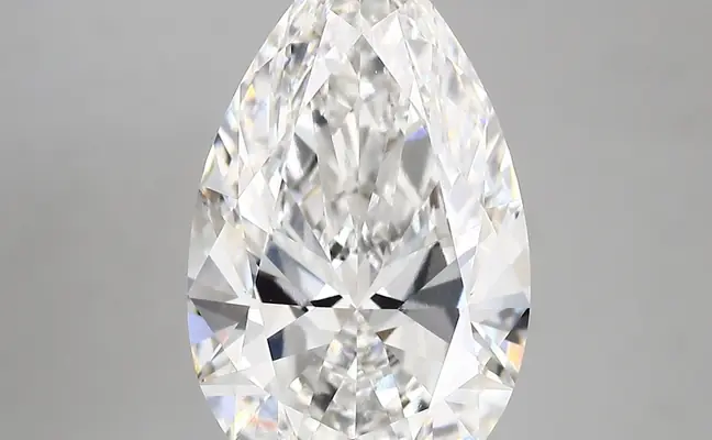 5.47ct E VVS2 Pear (IGI)