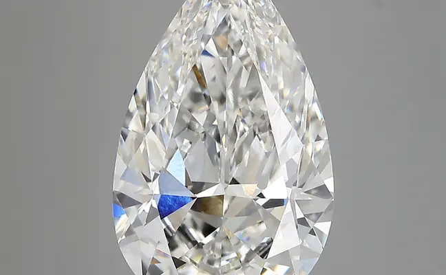 5.44ct F VVS2 Pear (IGI)