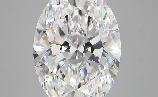 5.44ct D VS1 Oval (IGI)