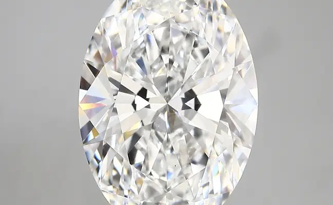 5.38ct D VS1 Oval (IGI)