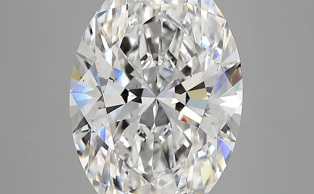 5.38ct D VS2 Oval (IGI)