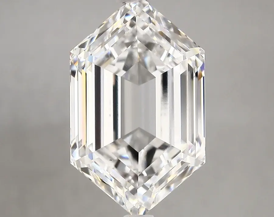 5.37ct D VS1 Long Hexagon (IGI)