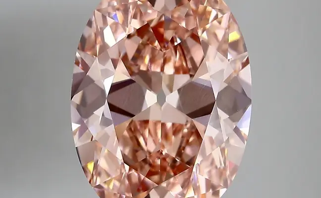 5.36ct FANCY VIVID  PINK VS1 Oval Old Miner (IGI)