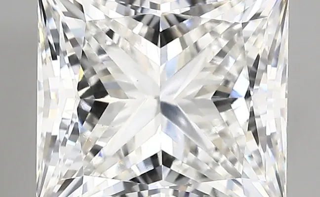 5.34ct F VVS2 Princess (IGI)