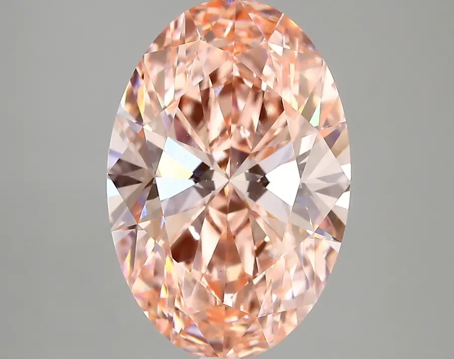 5.29ct FANCY VIVID  PINK VS1 Oval (IGI)