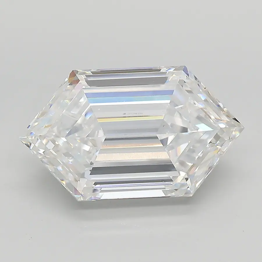 5.19ct E VS1 Long Hexagon (IGI)