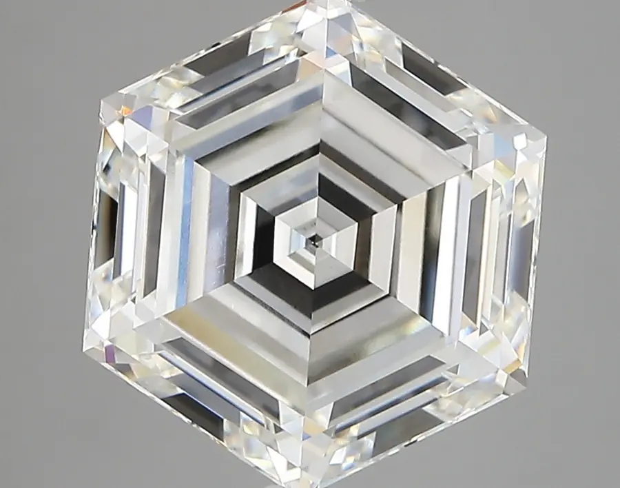 5.18ct G VVS2 Hexagon (IGI)