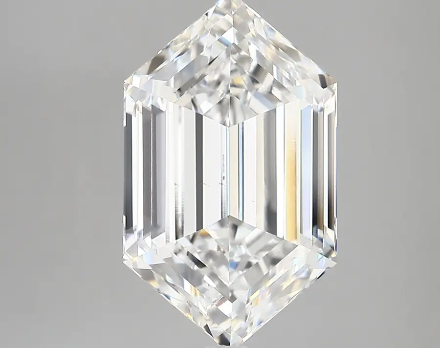 5.14ct E VVS2 Long Hexagon (IGI)