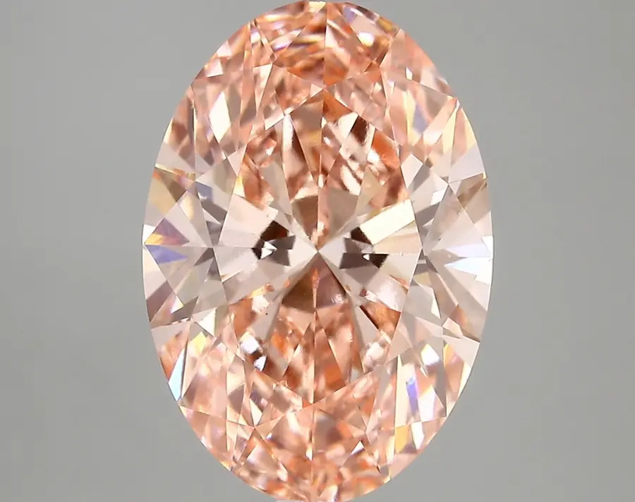 5.13ct FANCY VIVID  PINK VS1 Oval (IGI)