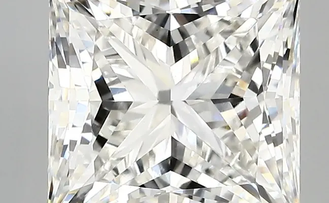 5.12ct F VVS2 Princess (IGI)