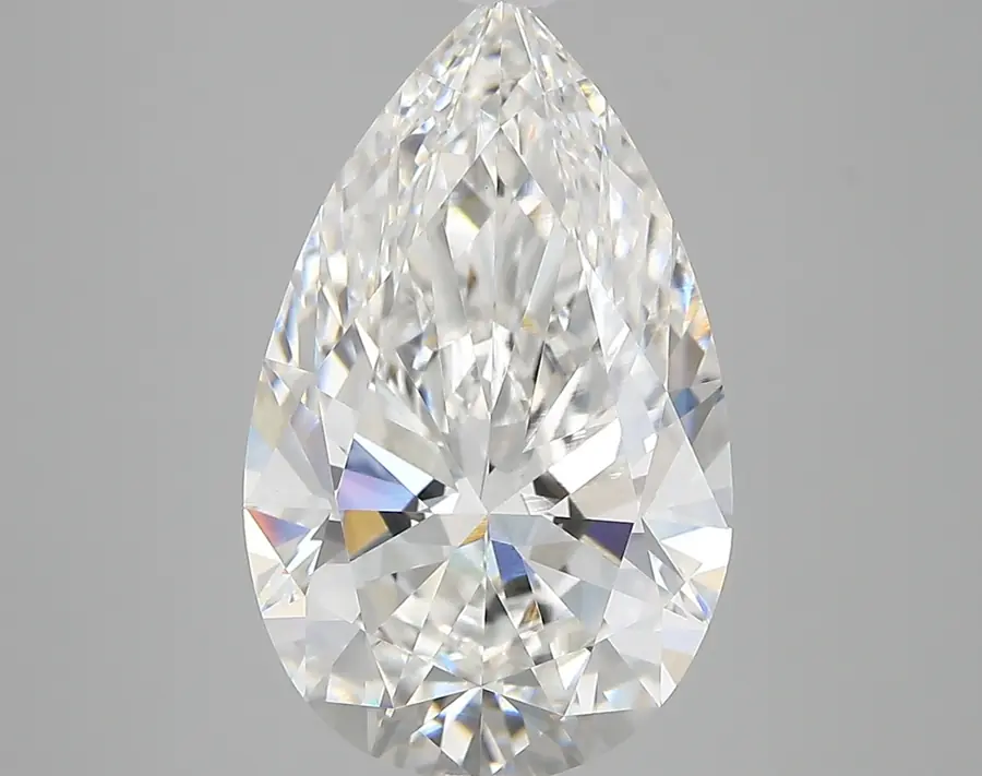 5.11ct F VVS2 Pear (IGI)