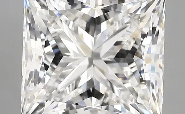 5.06ct F VVS2 Princess (IGI)