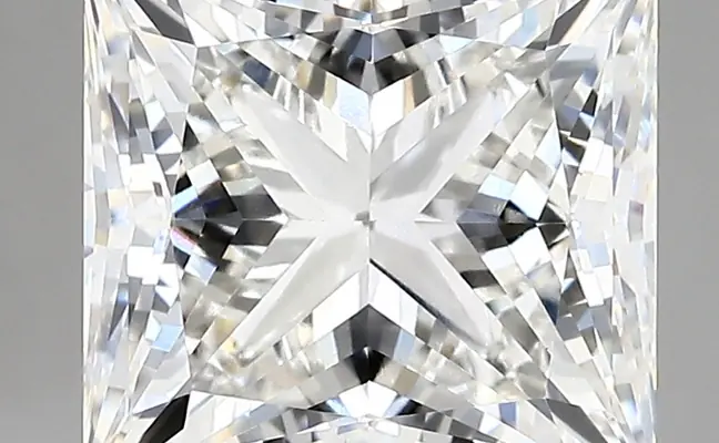5.04ct F VS1 Princess (IGI)