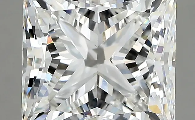 5.02ct F VVS2 Princess (IGI)