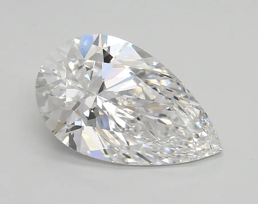 4.52ct D VS2 Pear (IGI)