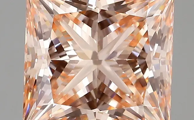 4.49ct FANCY INTENSE  PINK VVS2 Princess (IGI)
