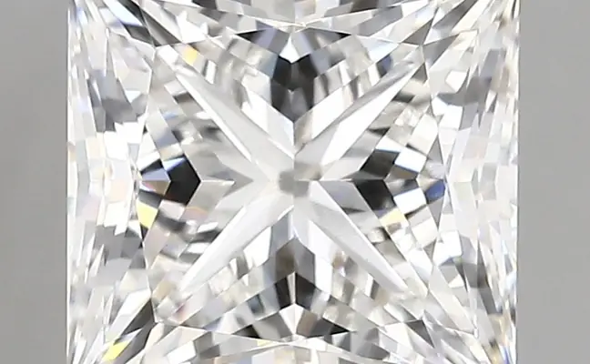 4.37ct F VVS2 Princess (IGI)