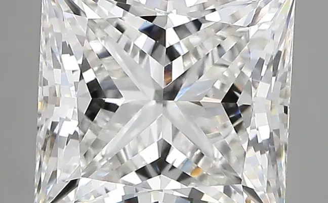 4.33ct F VVS2 Princess (IGI)