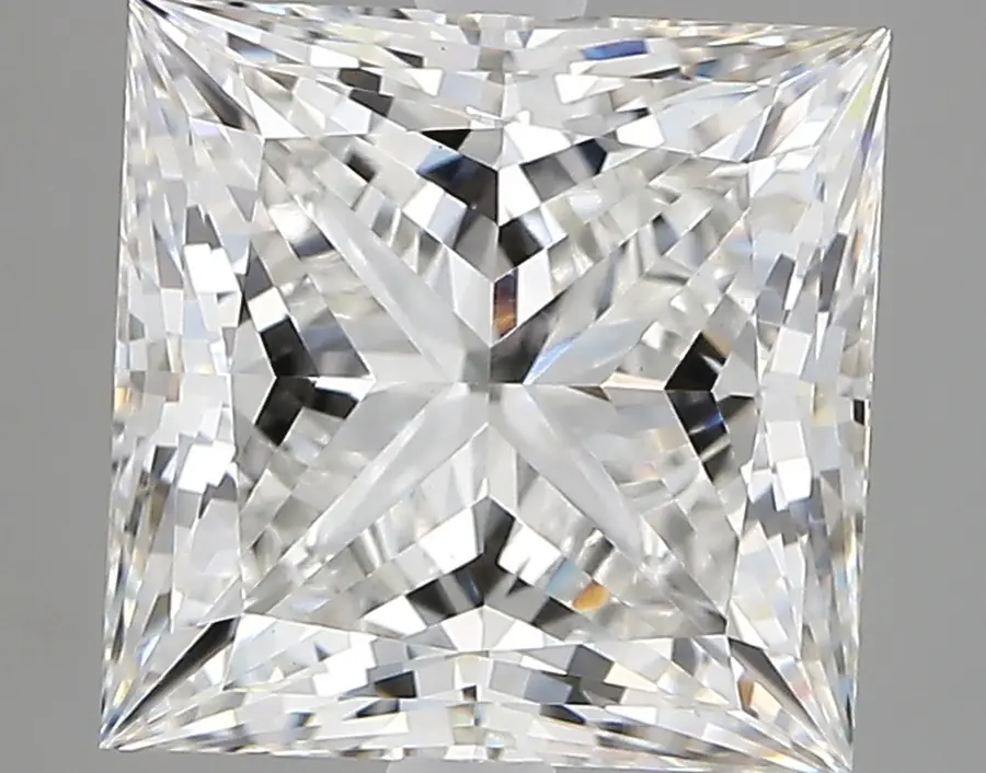 4.33ct F VVS2 Princess (IGI)