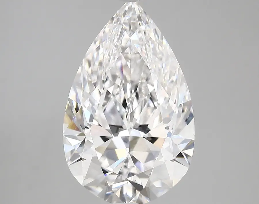 4.18ct D VS1 Pear (IGI)