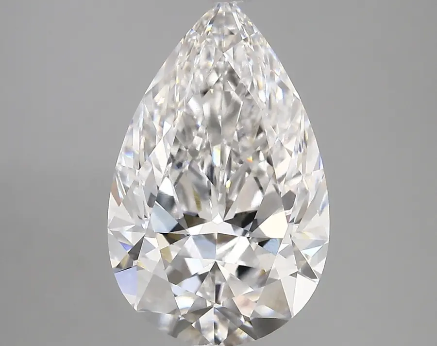 4.14ct D VVS2 Pear (IGI)